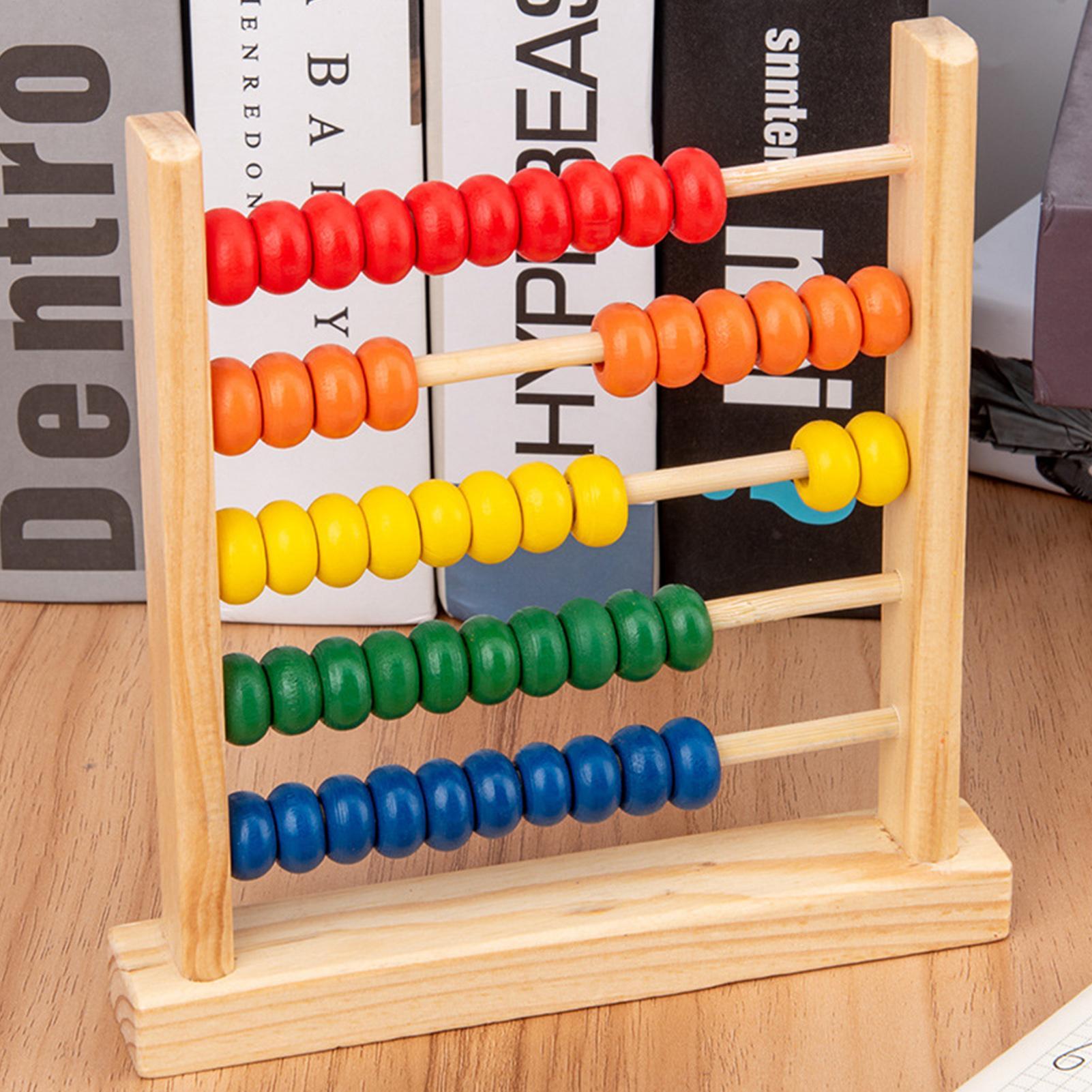 Abacus Counting Bead - Houten frame telraam speelgoed tellen telraam