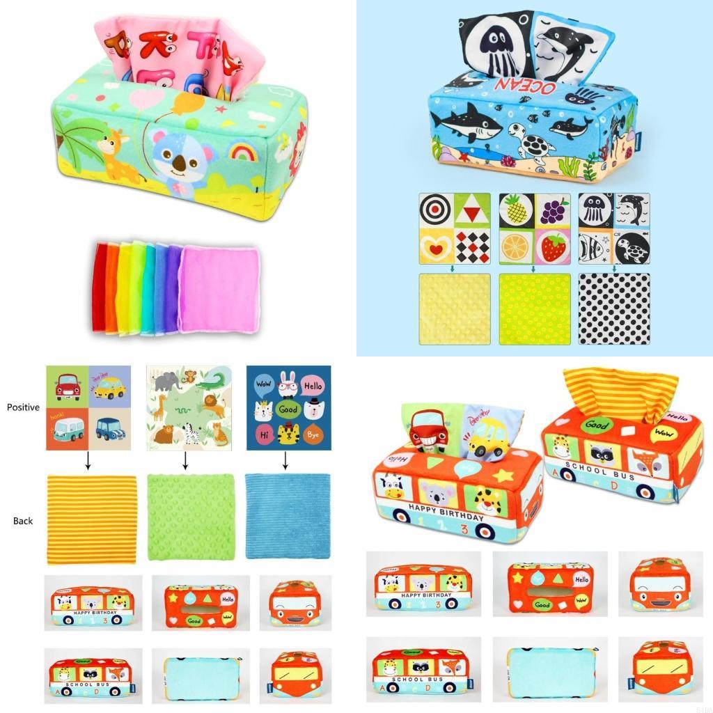 Kids Nature Education - 54DA Sensory Pull Tissue Box Peuter