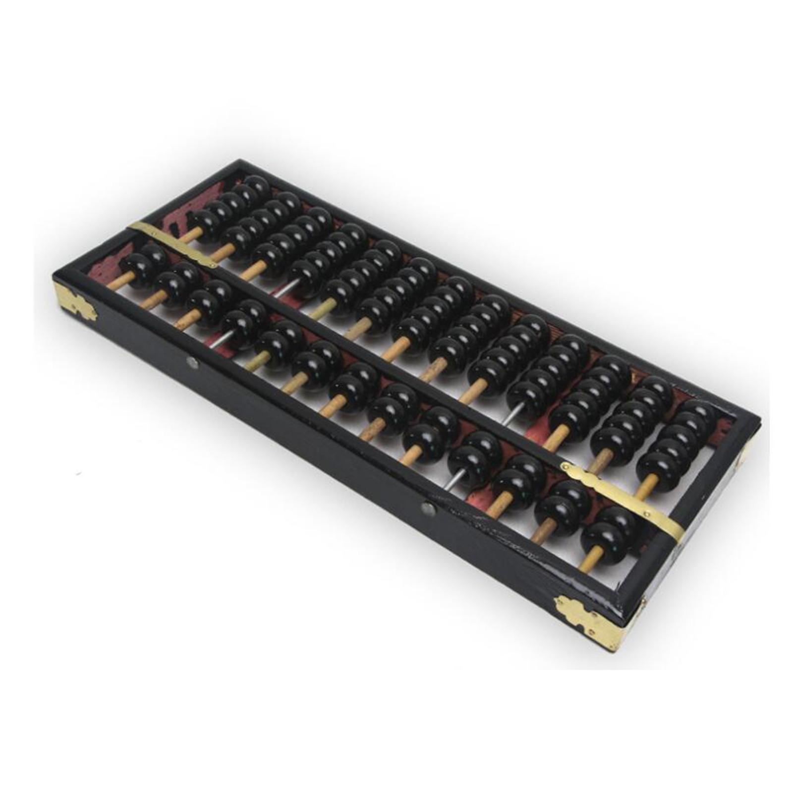 Abacus Counting Bead - Chinese houten kralenrekenbord, professioneel telgereedschap, prachtig