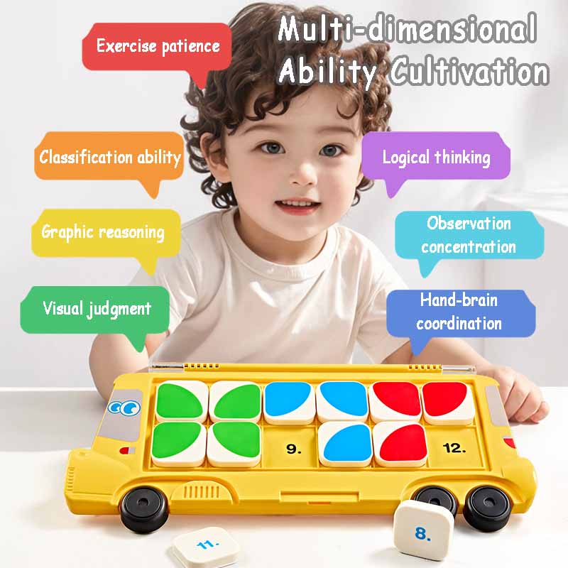 Kids Education Usa - Kinderen Logice Denken Matching Game Montessori