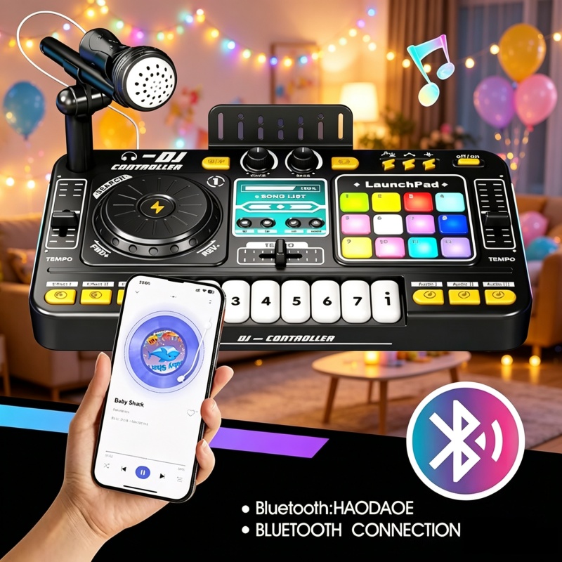 Kids Education Bd - Simulatie DJ Mixer Controller Speelgoed voor