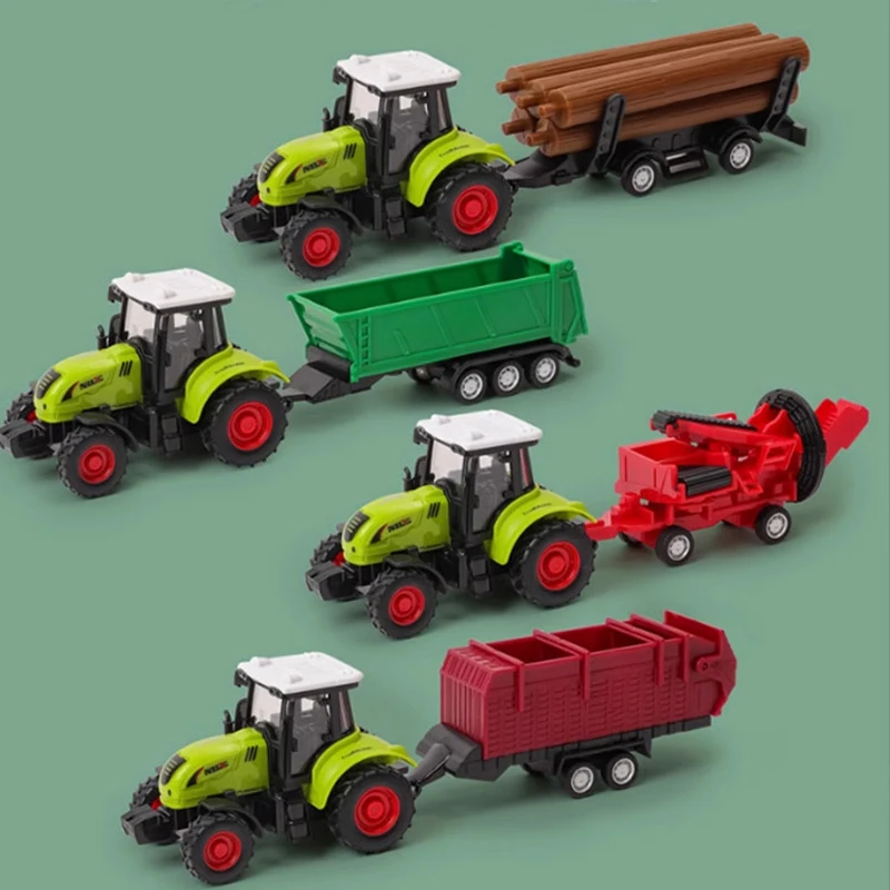 Kids Educational Gadget - Tractor Traagheid Auto Landbouwtractor Vrachtwagen Transport