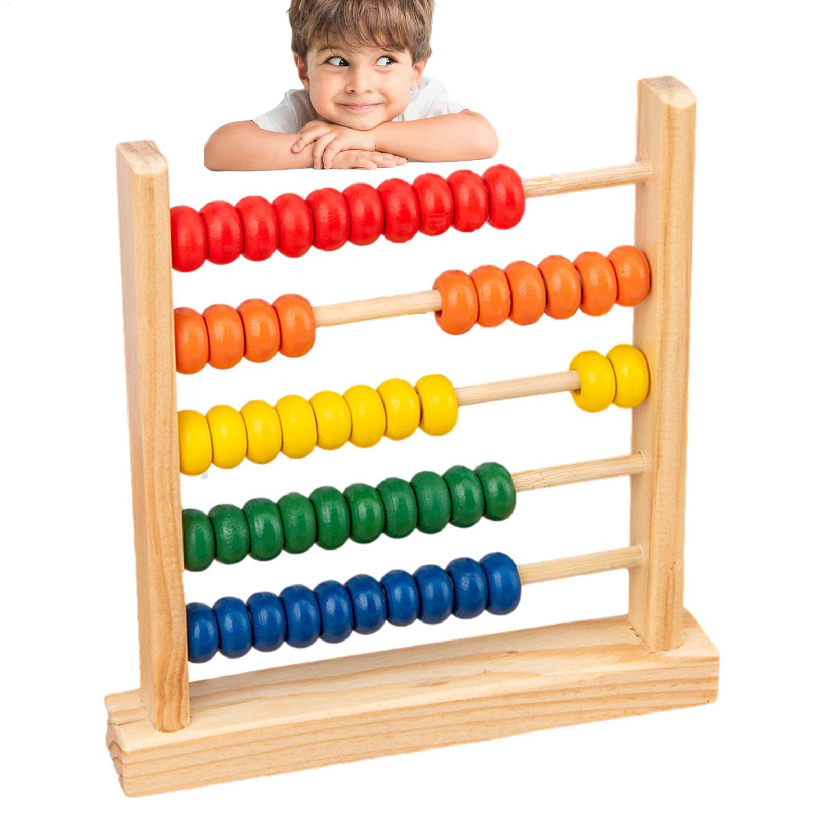 Houten frame telraam speelgoed - Abacus Counting Bead recensie en prijs