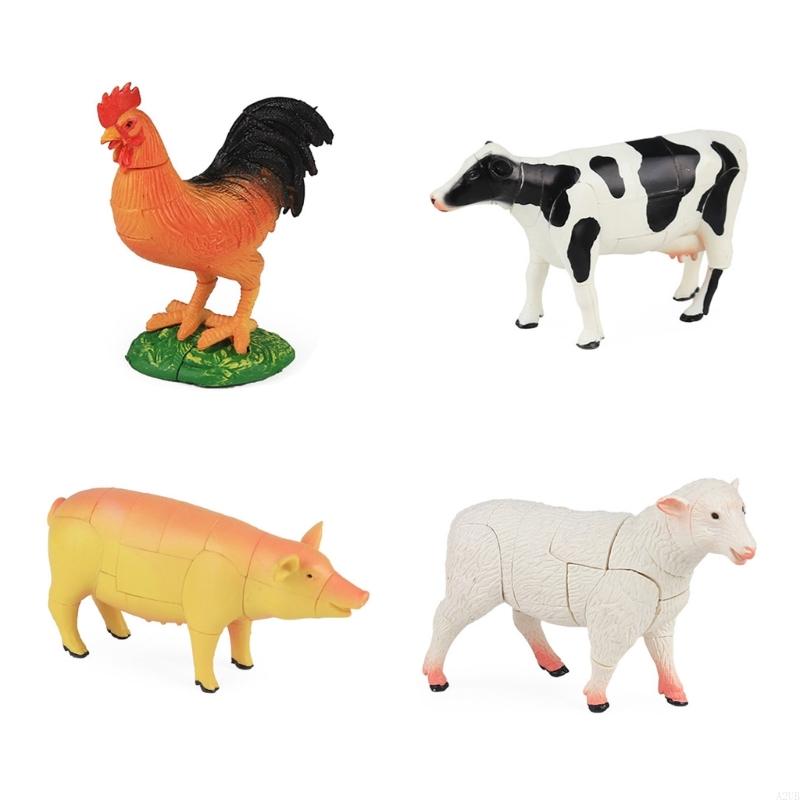 4D Dierenpuzzel Gebouw Dierens - Kids Education Usa recensie en prijs