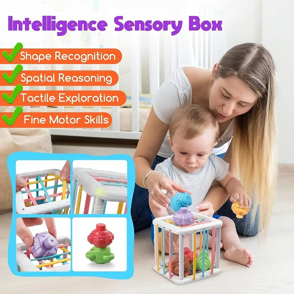Regenboog Kleurrijke Montessor - Kids Educational Gadget recensie en prijs