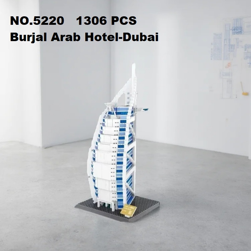 1306pcs Burjal Arab Hotel Duba - Kids Education In Dubai recensie en prijs