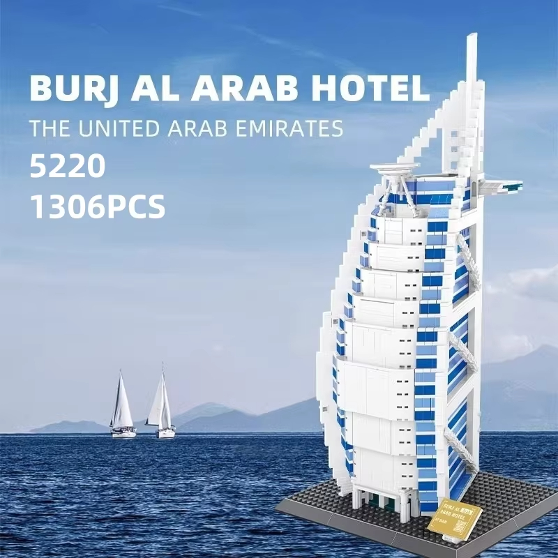1306pcs Burjal Arab Hotel Duba - Kids Education In Dubai recensie en prijs