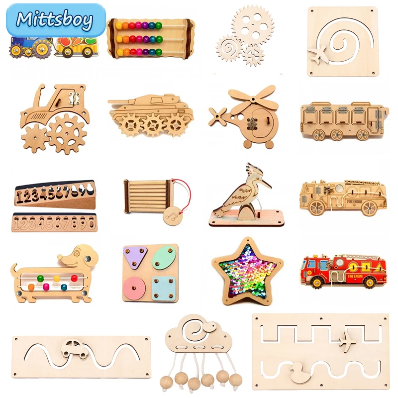 DIY Drukke Board Montessori Lu - Kids Education Usa recensie en prijs