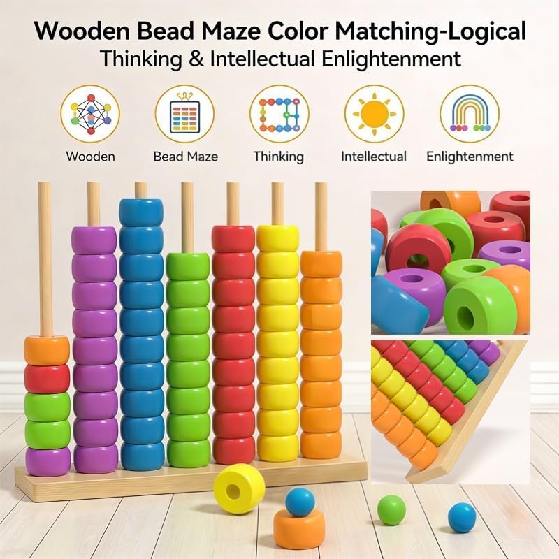 Houten Abacus Montessori Educa - Abacus Counting Bead recensie en prijs