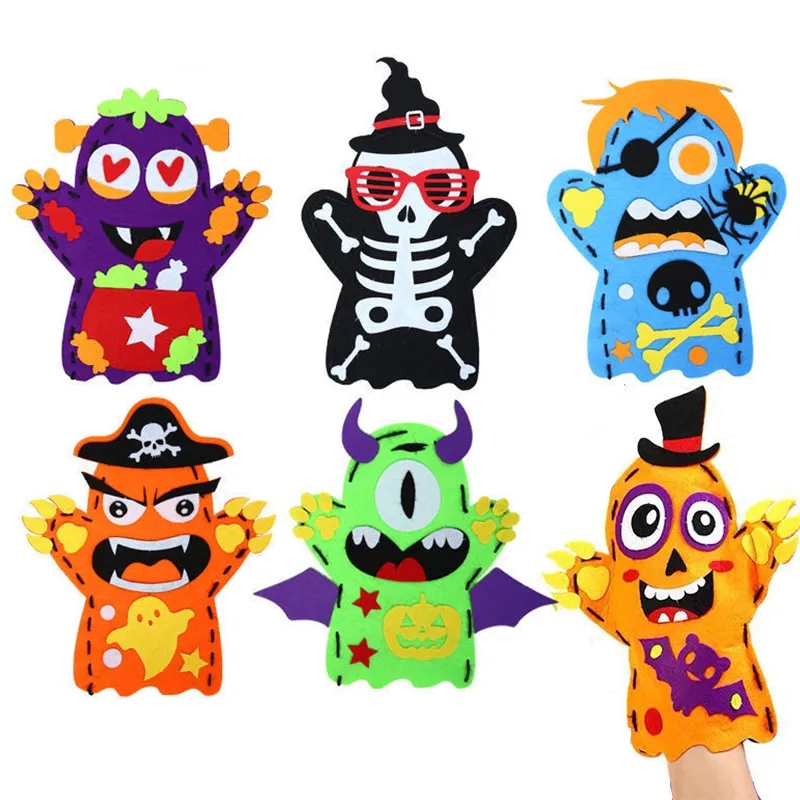 2 Stuks Halloween Handpop Diy  - Kids Education Usa recensie en prijs