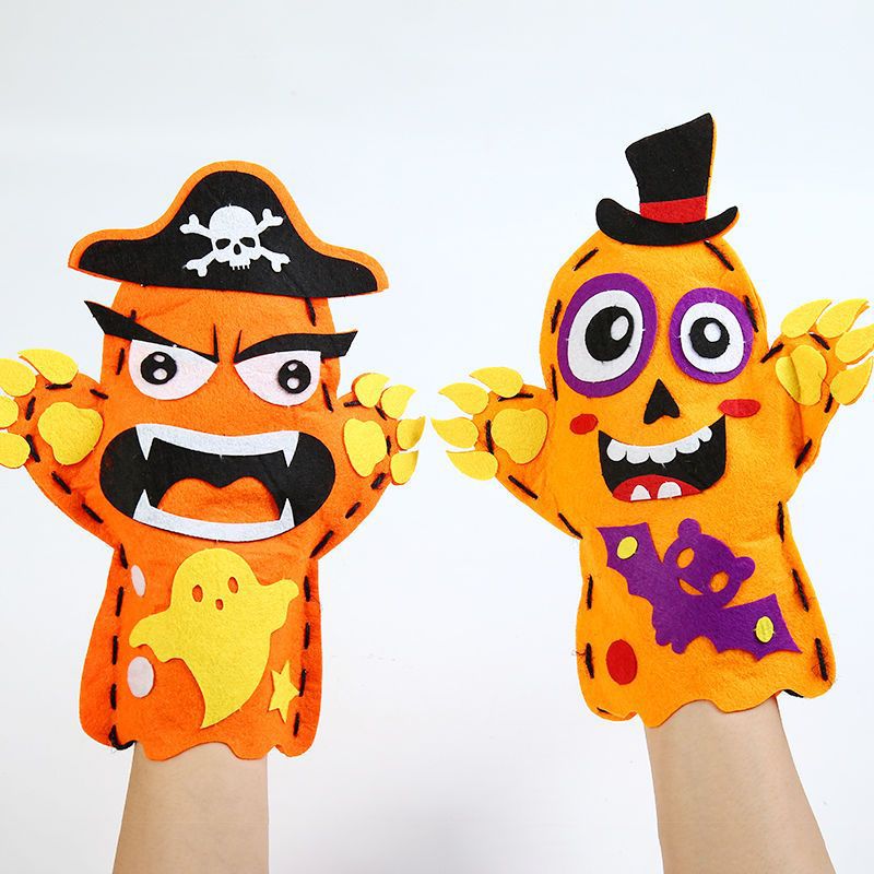 2 Stuks Halloween Handpop Diy  - Kids Education Usa recensie en prijs