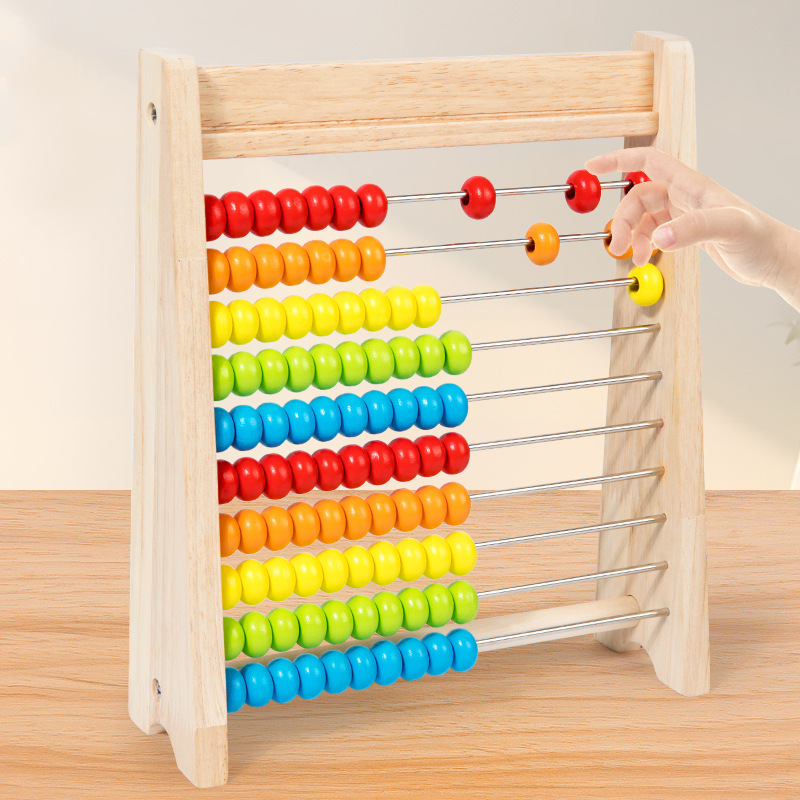 Houten telkralen Montessori re - Abacus Counting Bead recensie en prijs