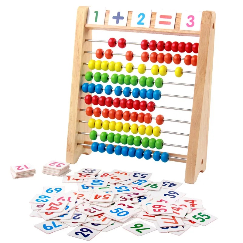 Houten telraam Educatief wisku - Abacus Counting Bead recensie en prijs