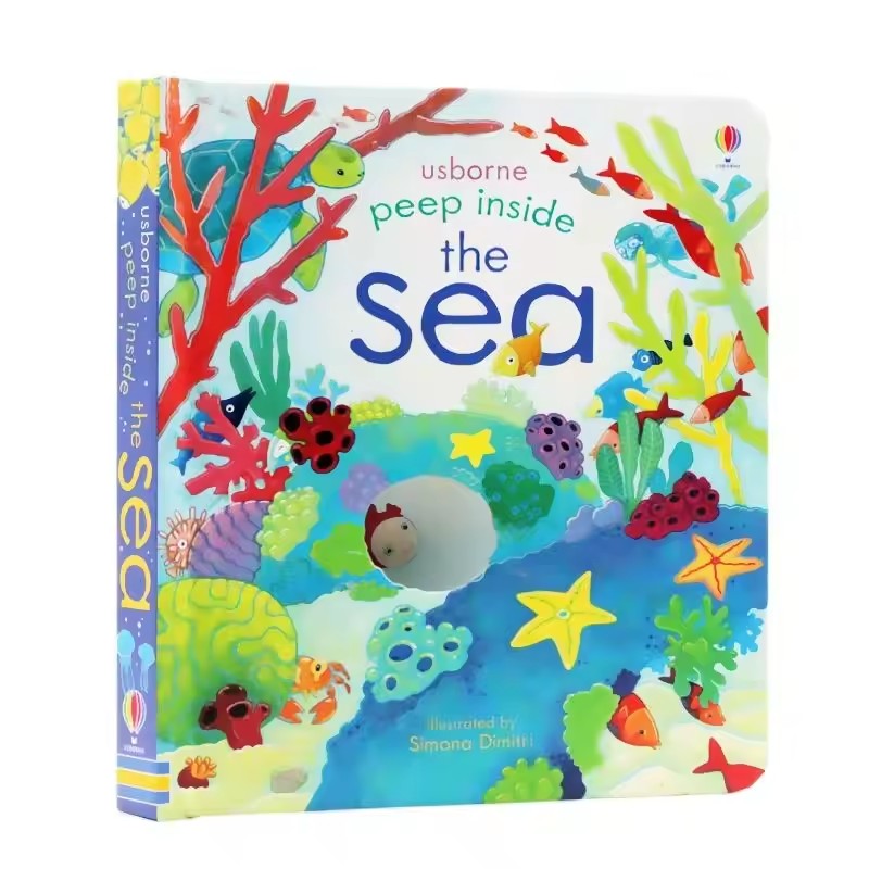 Usborne Peep Inside The Sea Ed - Kids Nature Education recensie en prijs