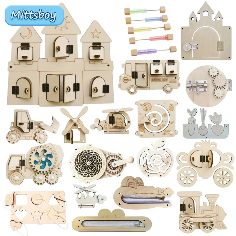 Montessori Drukbord DIY Houten - Kids Education Usa recensie en prijs