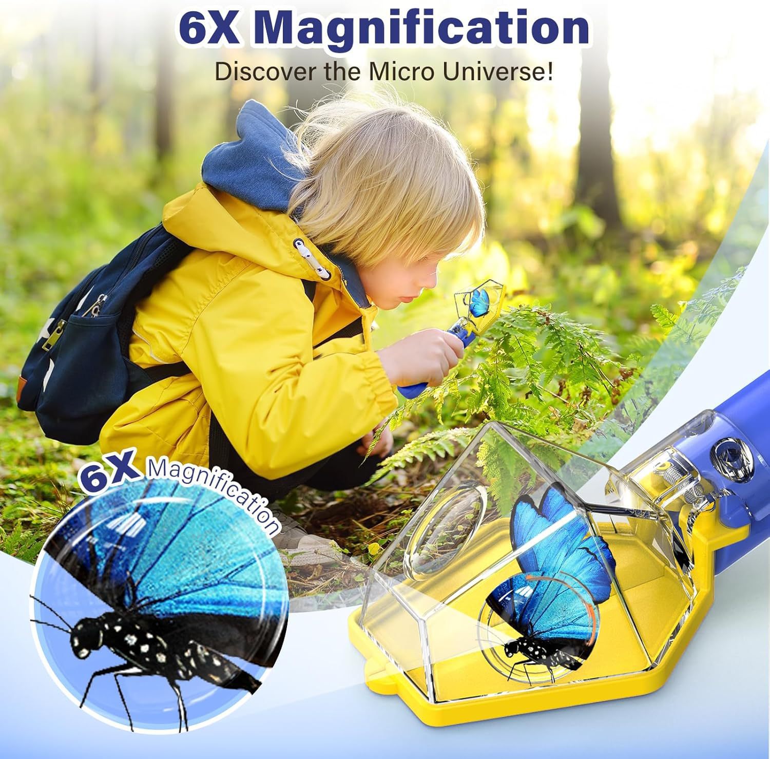 6X Vergrootglas Insectenverzam - Kids Nature Education recensie en prijs
