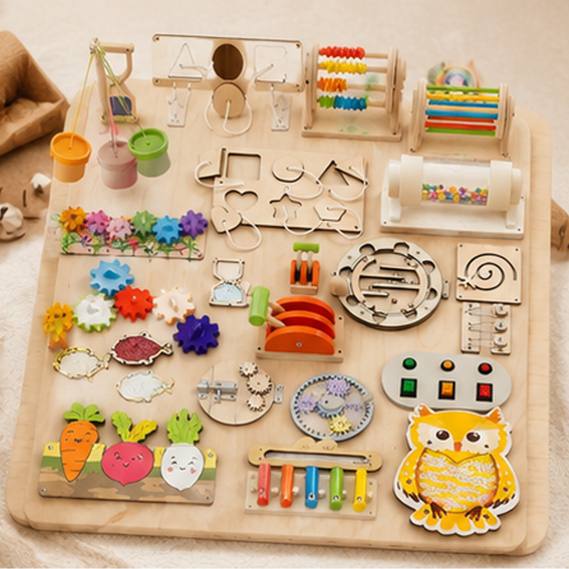 Premium Montessori Drukke Bord - Kids Nature Education recensie en prijs